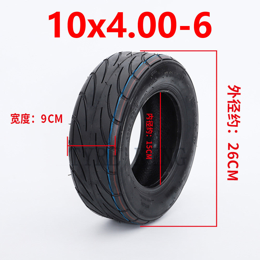 10x4.00-6 Tubeless Tyre-Electric Scooters London