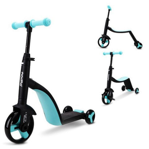 Kids Three-in-one Trike Scooter Balance Bike for Age 1-6 Years-Electric Scooters London