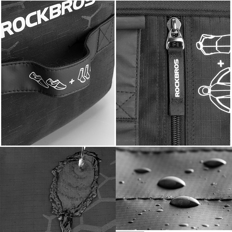ROCKBROS Waterproof Sports Bag With Rain Cover-Electric Scooters London