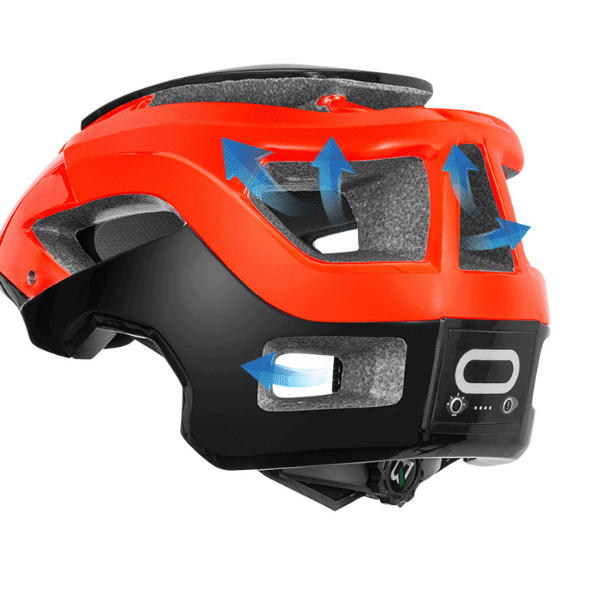 ROCKBROS CELER Helmet with LED Lights-Electric Scooters London