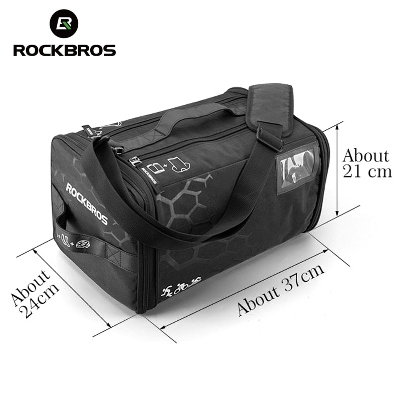 ROCKBROS Waterproof Sports Bag With Rain Cover-Electric Scooters London