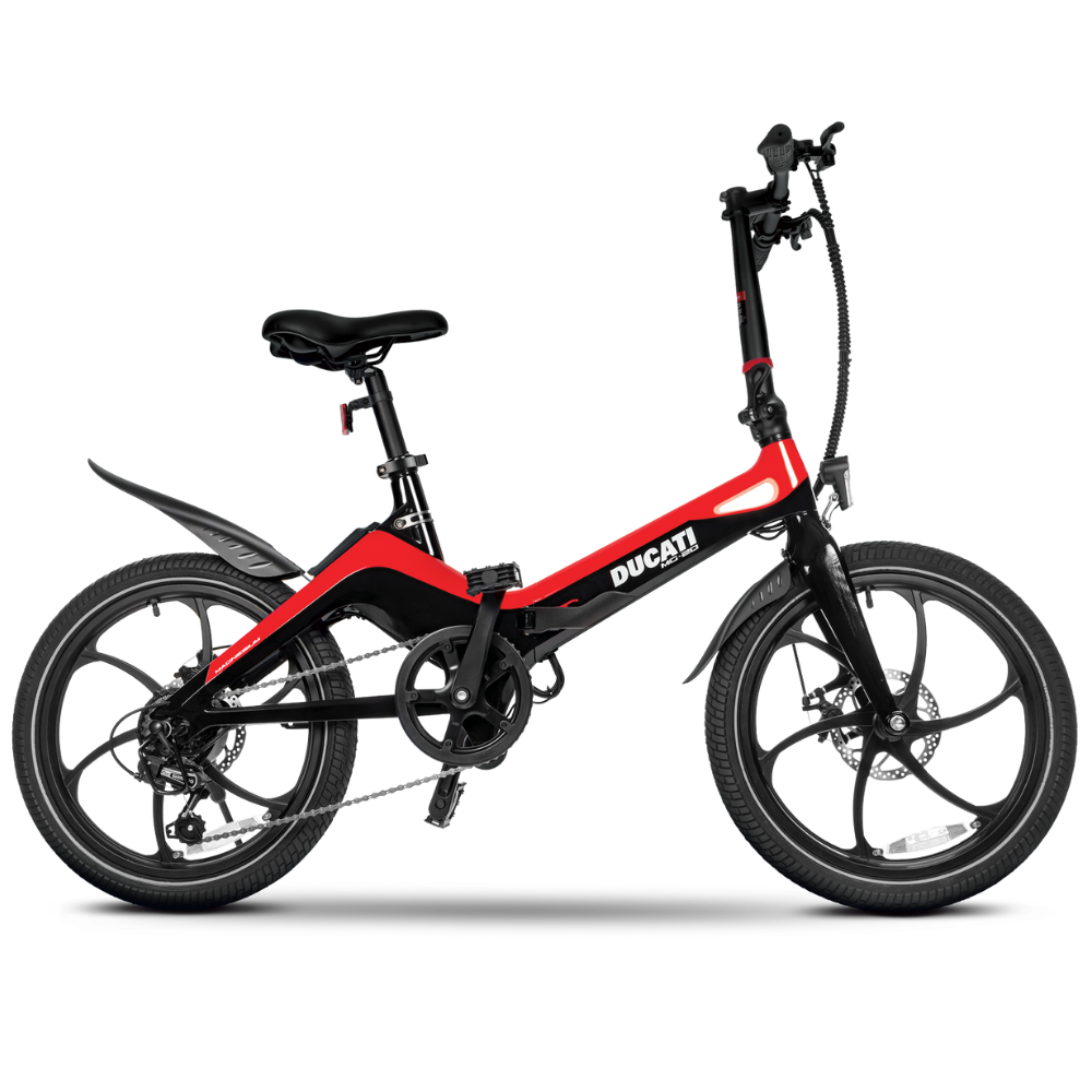 DUCATI MG-20 Electric Folding Bike-Electric Scooters London