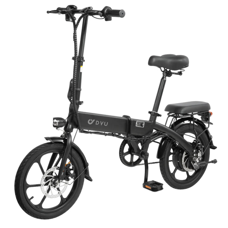 DYU A1F 16 Inch Folding City Electric Bike – 250W Compact E-Bike-Electric Scooters London