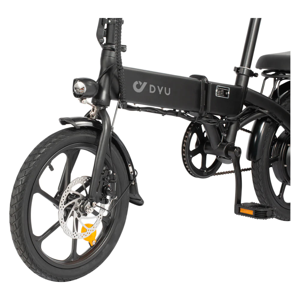 DYU A1F 16-inch Folding City Electric Bike-Electric Scooters London