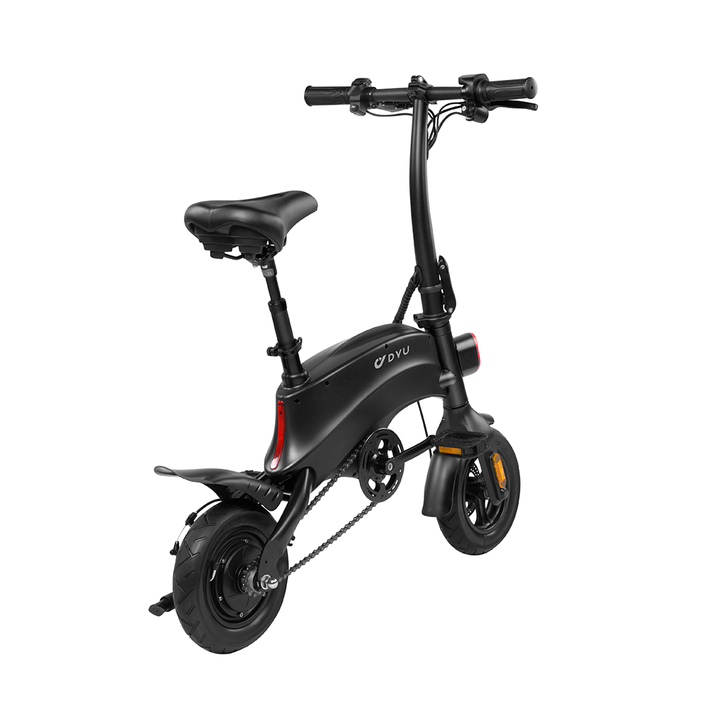 DYU S2 Folding Mini Electric Bike-Electric Scooters London