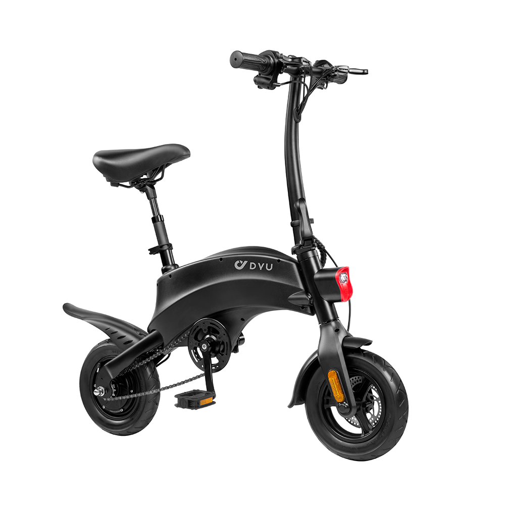 DYU S2 Folding Mini Electric Bike-Electric Scooters London
