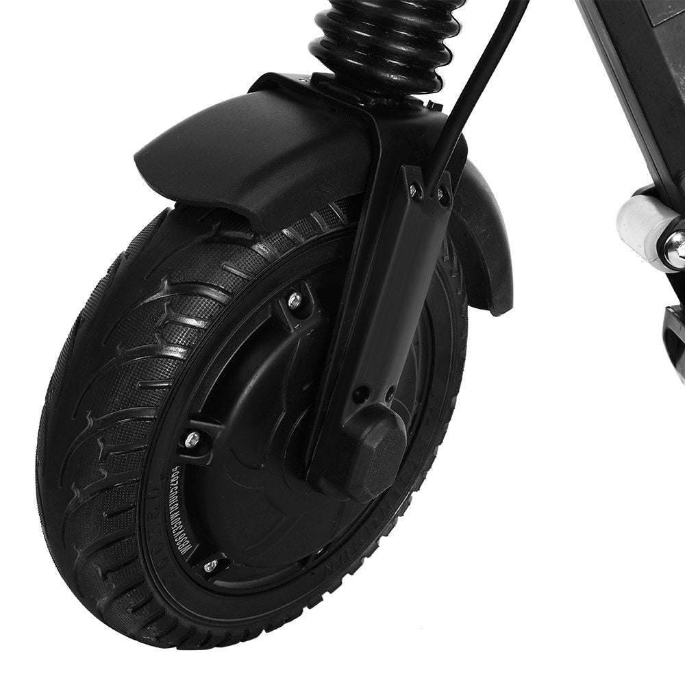 KUGOO S1 Folding Electric Scooter 350W Motor LCD Display - Black-Electric Scooters London