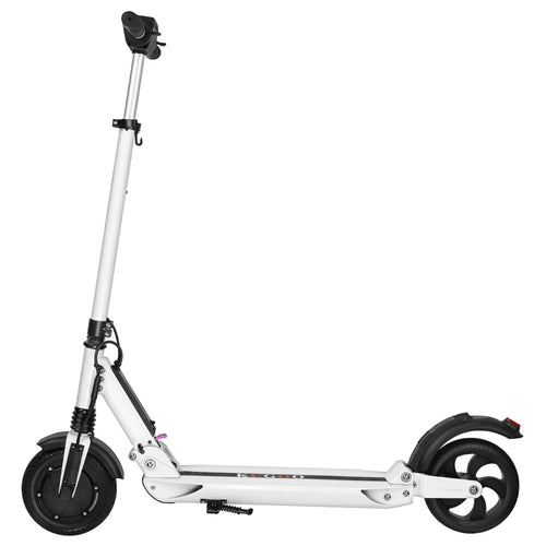 KUGOO S1 Folding Electric Scooter 350W Motor LCD Display - White-Electric Scooters London