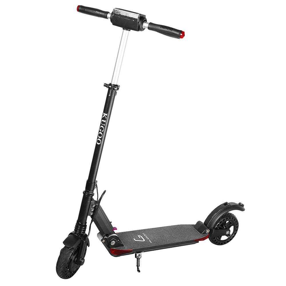 KUGOO S1 PRO Folding Electric Scooter 350W Motor With Colour LCD Display - Black-Electric Scooters London