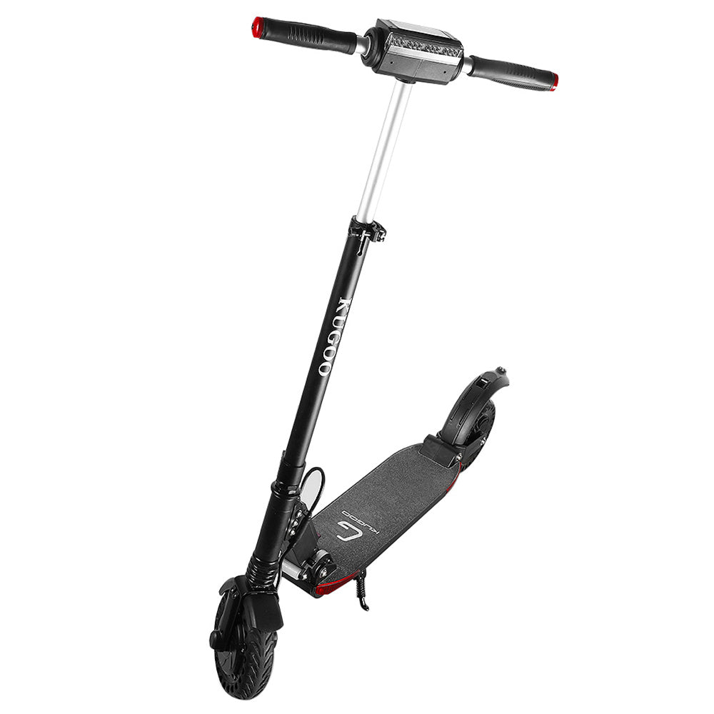 KUGOO S1 PRO Folding Electric Scooter 350W Motor With Colour LCD Display - Black-Electric Scooters London