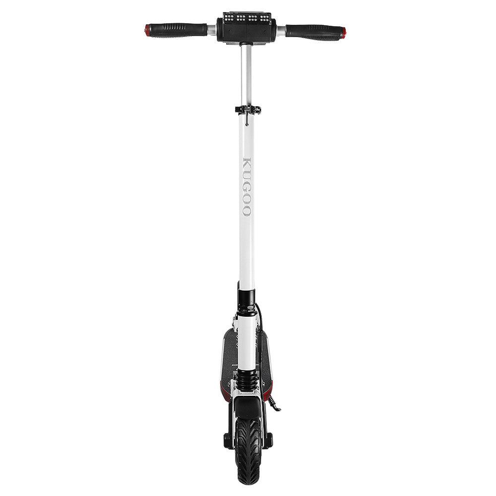 KUGOO S1 PRO Folding Electric Scooter 350W Motor With Colour LCD Display - White-Electric Scooters London