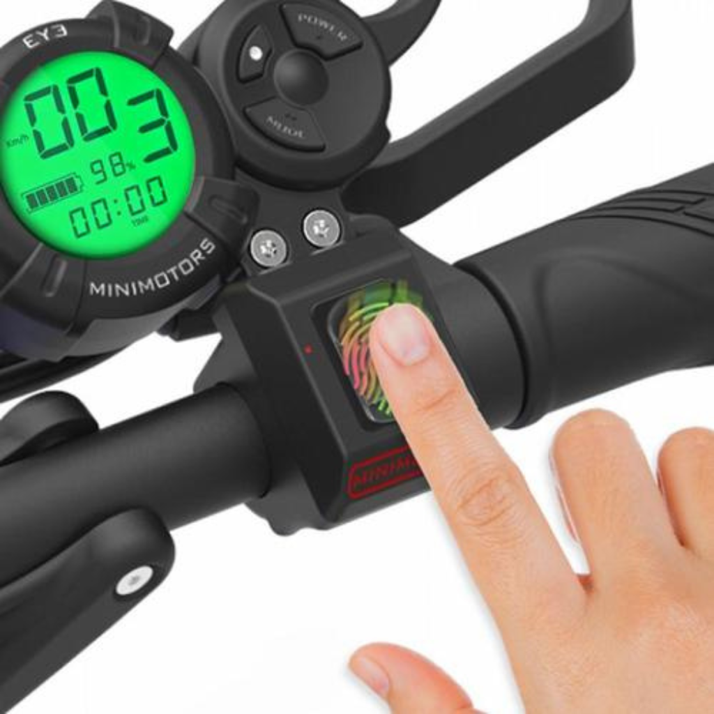 Minimotors EY3 LCD Display and Fingerprint Reader-Electric Scooters London