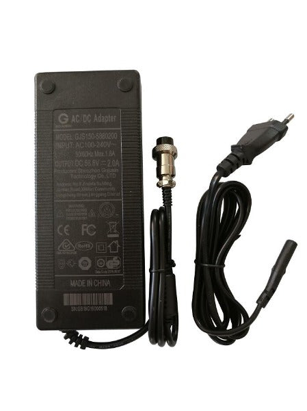 Original ZERO 8X / 10 / 10X Charger – For 52V Batteries-Electric Scooters London