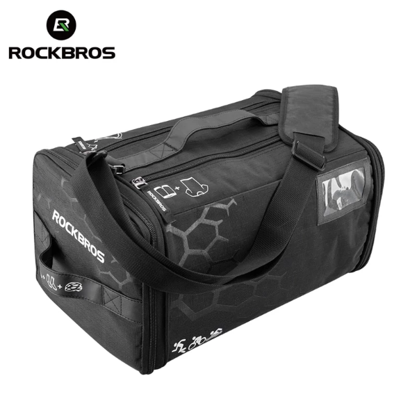 ROCKBROS Waterproof Sports Bag With Rain Cover Electric Scooters