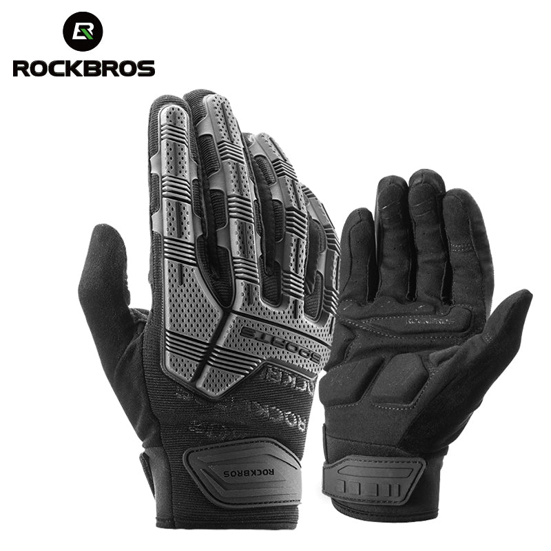 ROCKBROS RockPro Touch Screen Long Finger Winter Cycling Gloves-Electric Scooters London