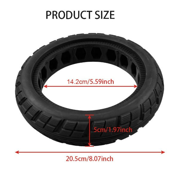 Airless Puncture Proof Solid Tyres for XIAOMI M365 Electric Scooter-Electric Scooters London