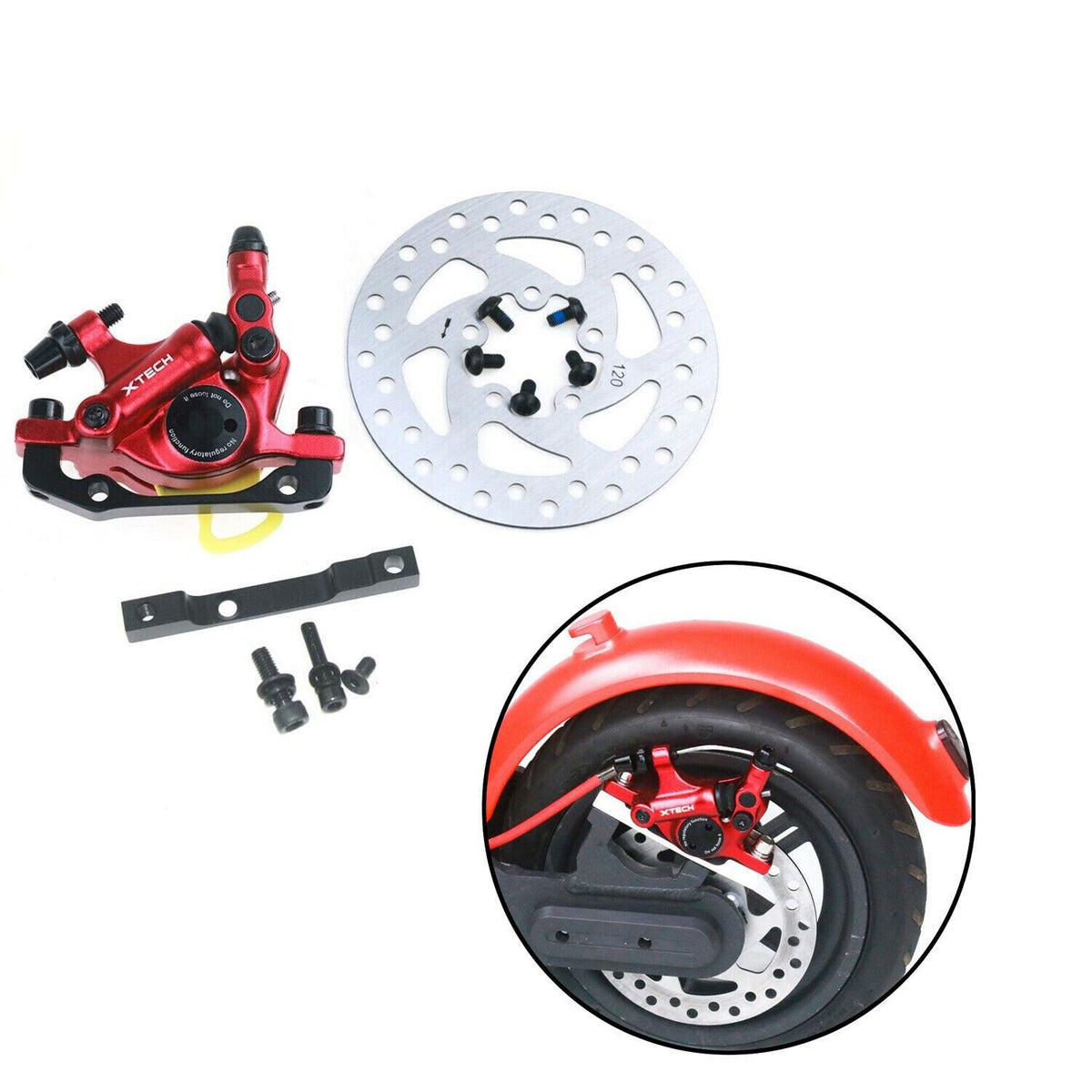 Xtech Upgraded Brake Kit for Xiaomi M365/Pro-Electric Scooters London