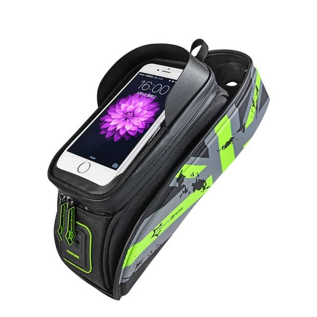 ROCKBROS Touch Screen Top Front Tube Frame Waterproof Pack-Electric Scooters London