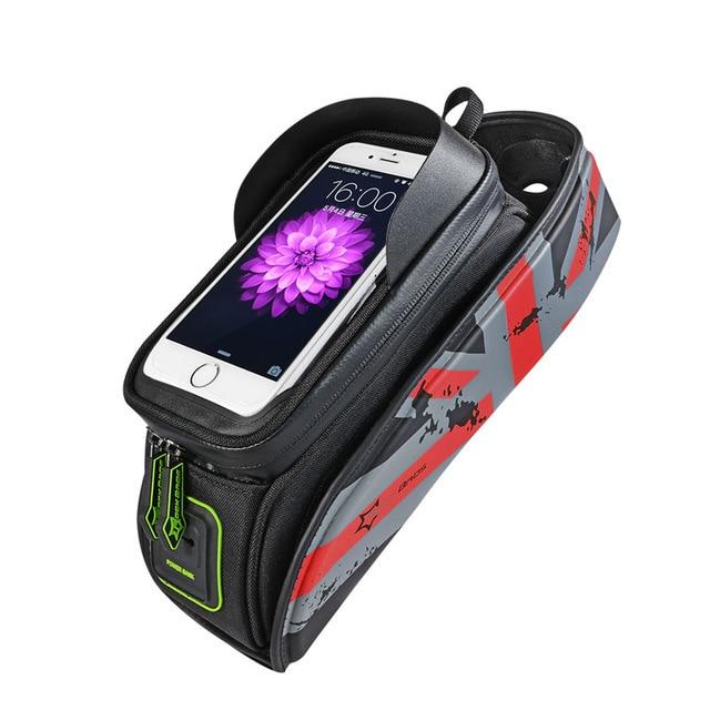 ROCKBROS Touch Screen Top Front Tube Frame Waterproof Pack-Electric Scooters London