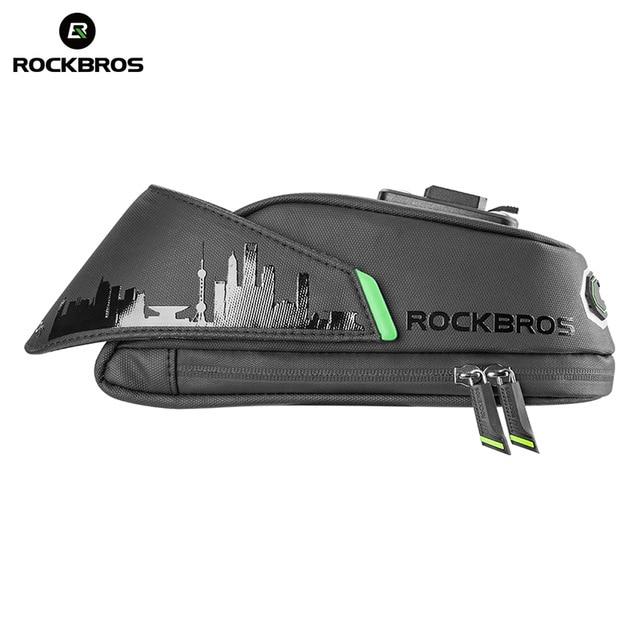 ROCKBROS Rainproof Bicycle Saddle Bag - C27-1-Electric Scooters London