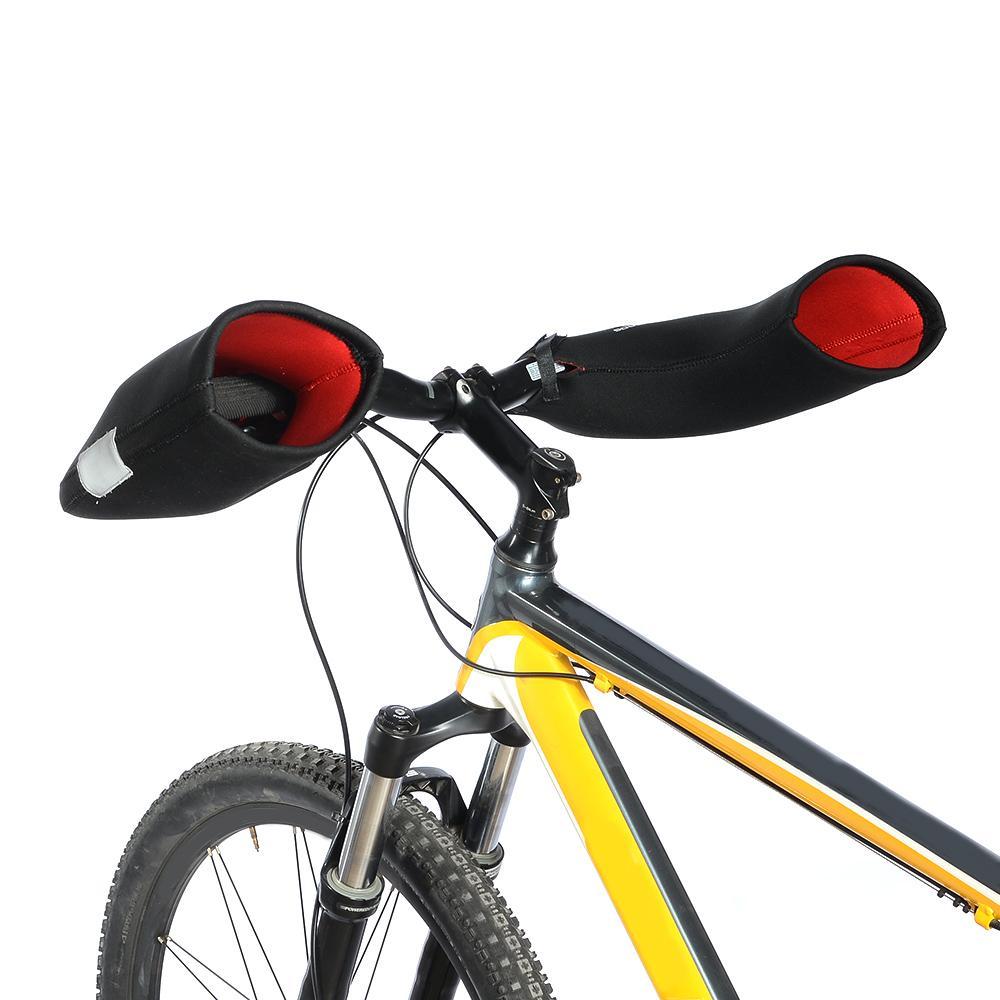 ROCKBROS Winter Cycling Gloves Waterproof Warm Cycling Hand Guards Handlebar Muffs-Electric Scooters London
